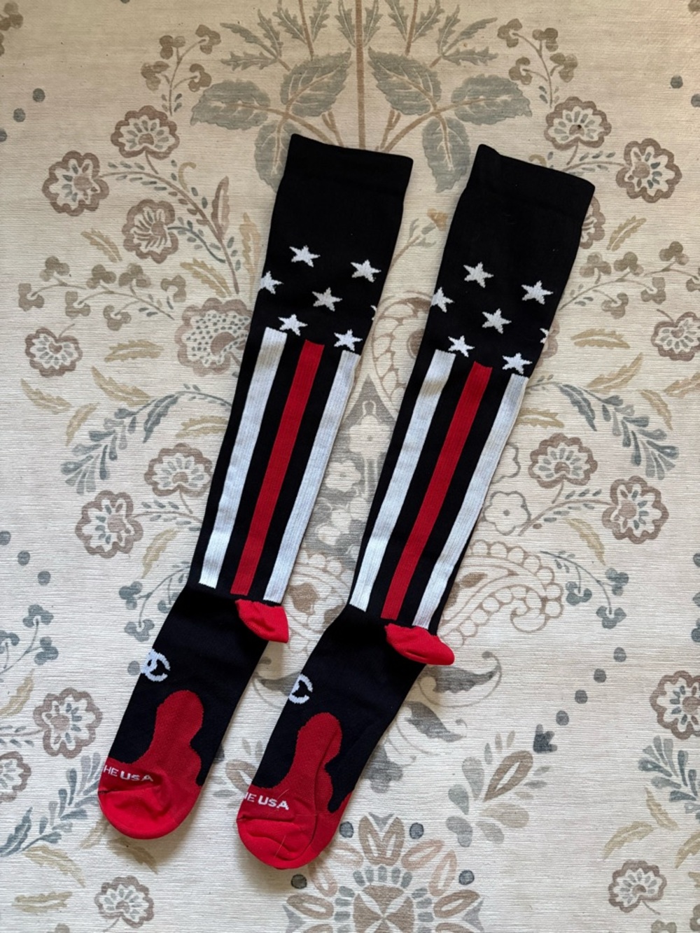 Fire Fighter Knee High Compression Socks